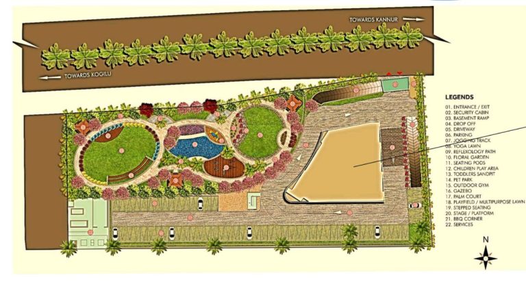 kolte-patil-lakeside-24-master-plan